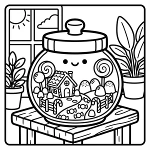 Smoothie Blender Coloring Page Healthy fruit smoothie blender.